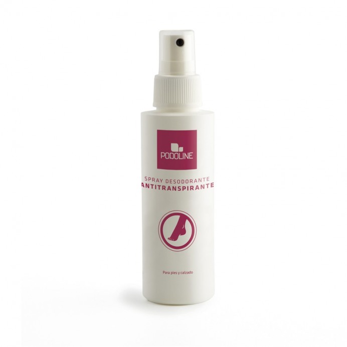 SPRAY Desodorante Antitranspirante PODOLINE 125 ml.