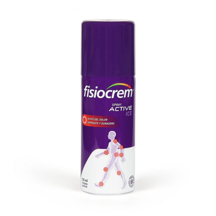 FISIOCREM Spray Active ICE 150 ml. – Spray cu efect de gheață.