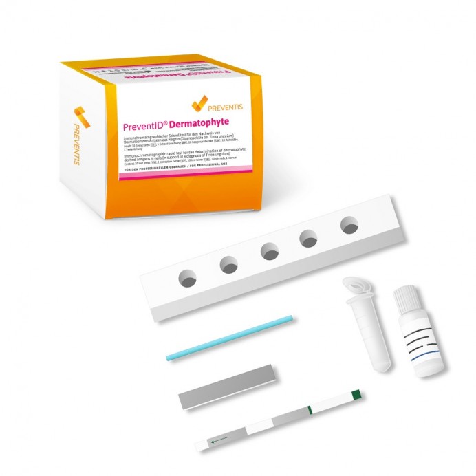 PREVENT ID Test pentru detectarea ciupercilor, cutie cu 10 benzi. 