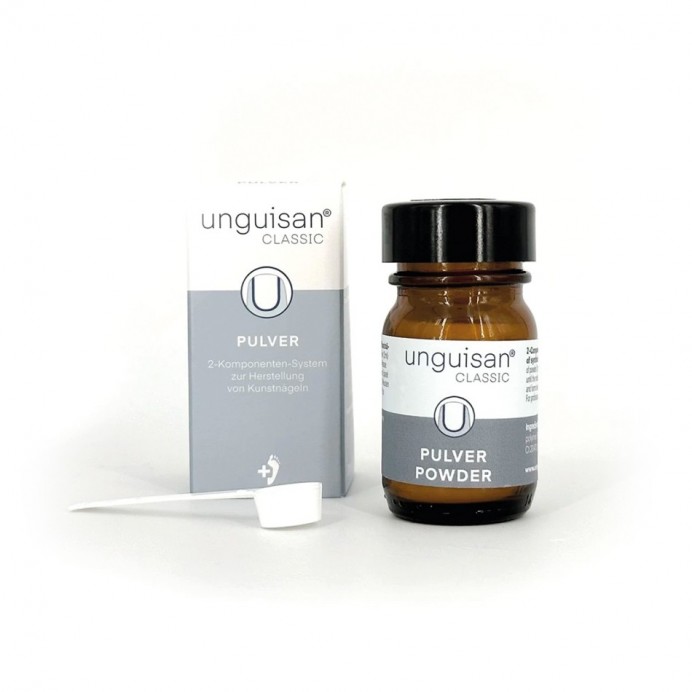 Unguisan pudră, pentru protezare , include linguriță, 30 ml.
