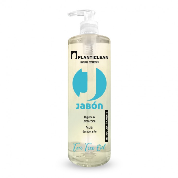 PLANTICLEAN Jabón 500 ml. (con aceite árbol de té)