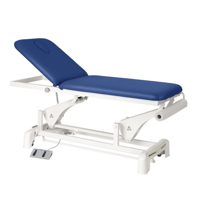 Masă de tratament electrică cu tijă, 2 secțiuni, model T13 – 62x188 cm