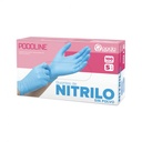 Mănuși din nitril albastru PODOLINE (100 bucăți) XS,S,M,L