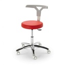 Monza, taburet ergonomic cu bază din inox – NAMROL